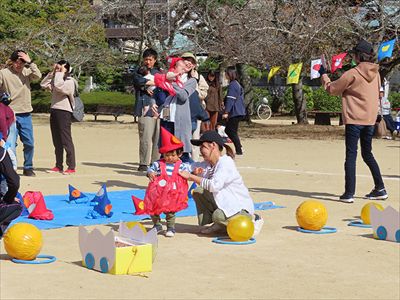 園庭・ルーム開放（えひめ乳児保育園内）